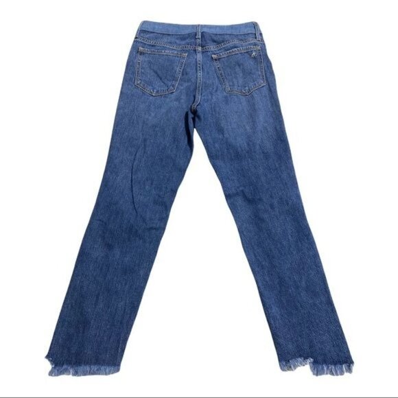 Sam Edelman The Mary Jane High Waist Straight Ankle Jeans Size 24 - Picture 10 of 11